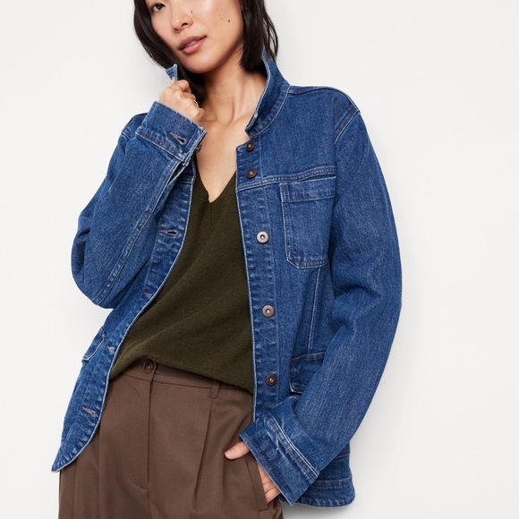 NWT OLD NAVY SoSoft Loose V-Neck Sweater Color Conifer SIZE LARGE - Picture 4 of 7